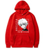 Sweat Hunter X Hunter rouge Kirua Zoldik
