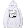 Hoodie HxH blanc Kirua